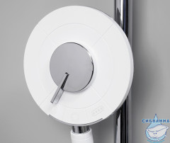 Ручной душ WasserKRAFT 3 режима A059 (хром/белый)