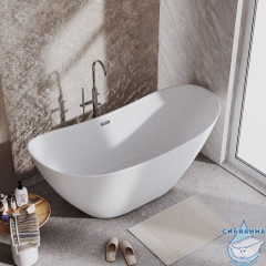 Акриловая ванна Grossman Galaxy GR-2103 180X77 с каркасом (белый глянцевый)