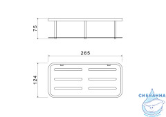 Полочка Aquatek AQ4936CR