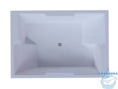 Акриловая ванна Aquatek Дорадо 190х130 с каркасом