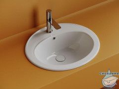 Раковина встраиваемая 57 см Ceramicanova Sun CN6079