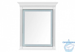 Зеркало Aquanet Селена 90 белый патина серебро 201646