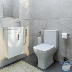 Тумба с умывальником Iddis Torr L 40 см белый глянец TOR40W1i95