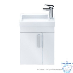 Тумба подвесная, 40 см, полки справа, белая, TORR, IDDIS, TOR40WRi95. Подходит умывальник 0014000U28