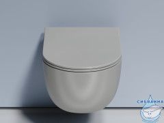 Унитаз подвесной безободковый Ceramicanova Modena  Rimless CN6063MH с сиденьем быстросъемным Soft Close (микролифт)