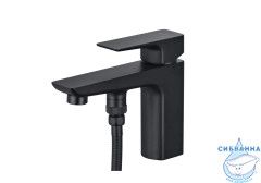 Смеситель для ванны на борт Aquatek Вега AQ1044MB (черный матовый)