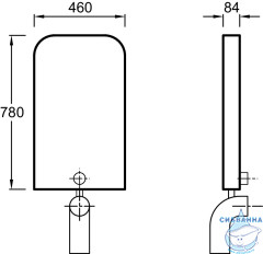  Бачок для унитаза Jacob Delafon E4315-NF