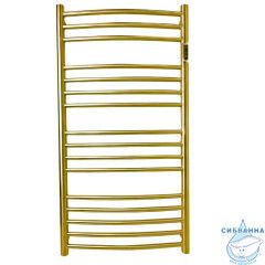 Полотенцесушитель электрический Calypso Antaeus П16 50х100 (брашированное золото)