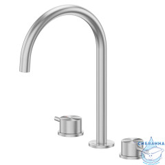 Смеситель ABBER Wasser Kreis 316 AF8108BST-M для раковины, брашированная сталь