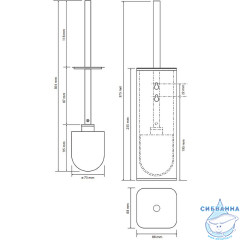 Ершик для унитаза Bemeta Solo 139113162