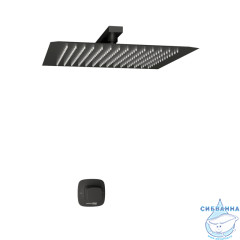 Душевая система Wasserkraft 300 1 режим A9151.219.162 (черный матовый)
