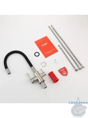 Смеситель для кухни Raglo R81.64.05 (сатин/черный)