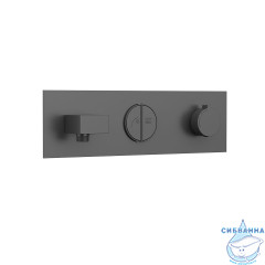 Душевая система Vincea Inspire 300 1 режим VSFW-422TI3GM (вороненая сталь)