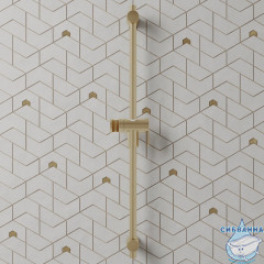 Штанга душевая 70 см Iddis Ray RAY70MGi17 (золото матовое) 