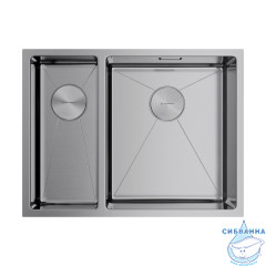 Кухонная мойка Omoikiri Taki  58-2-U/IF-IN-R 4993767 нержавеющая сталь