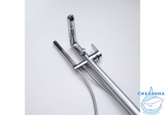 Смеситель для ванны напольный Aquatek Ника AQ1845CR (хром)