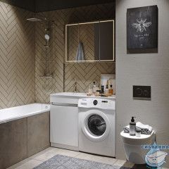 Шкаф-зеркало  Aqwella Simplex 100 SLX0410