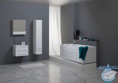 Зеркало-шкаф Aquanet Верона 58 белый 175344
