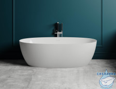 Ванна из искусственного камня Salini Alda Nuova 160x70 (материал Solix, белый матовый)