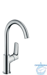 Смеситель для раковины Hansgrohe Logis 71130000 (с донным клапаном)