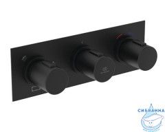  Смеситель для ванны Ideal Standard Ceratherm A7664XG (черный матовый)