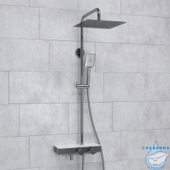 Душевая система Wasserkraft 300 1 режим A113.118.126.CH Thermo (хром)