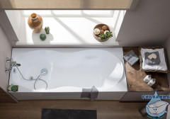 Акриловая ванна Aquanet Tessa 170x70 с каркасом