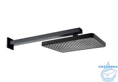 Душевая система Aquatek Вега 300 AQ1074MB (черный матовый)