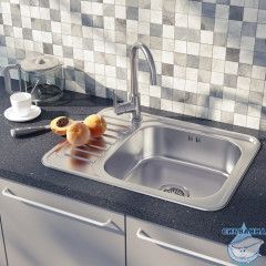 Кухонная мойка Iddis Basic BAS65SRi77 сатин