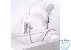 Смеситель для ванны на борт Aquatek Ника AQ1844CR (хром)