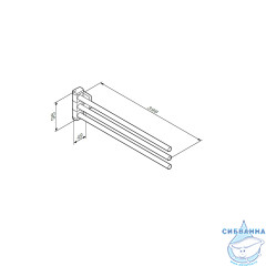 Полотенцедержатель AM.PM Gem A9032700