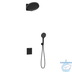 Душевая система Vincea Inspire 300 1 режим VSFW-3I21MT3MB (черный матовый)