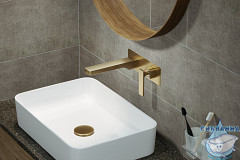 Смеситель для раковины встраиваемый Timo Torne 4371/02SM (антик )