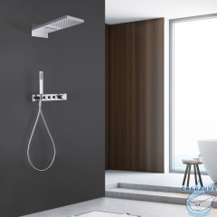 Душевая система Abber Rund 250 1 режим AF8752 (хром)