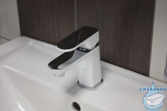 Смеситель для раковины Rav Slezak Юкон YU126.5CB (без донного клапана) (хром/белый)