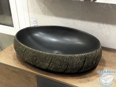 Раковина на столешницу 60 см CeramaLux NC J2102