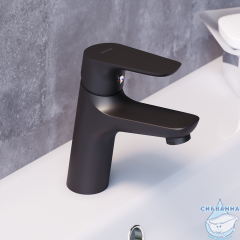 Смеситель для раковины Damixa Jupiter 770210301 (черный матовый)