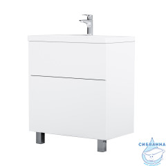 Тумба под раковину AM PM Gem 75 белый глянец