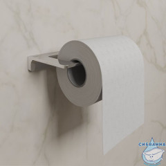 Держатель для туалетной бумаги без крышки, сплав металлов, Slide, хром, IDDIS, SLISC00i43