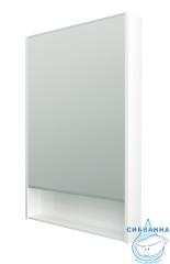 Шкаф-зеркало 1Marka Mira Mira 60 Белый глянец