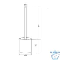  Ершик для унитаза Iddis Optima Home BRU02POi47