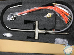 Смеситель для кухни Omoikiri Akita-S-BN 4994302 (нержавеющая сталь)