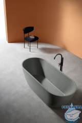 Ванна из искусственного камня ABBER Frankfurt 170x75 AM9941MLG