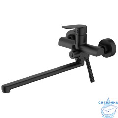 Смеситель для ванны Azario Alanti AZ-K1732B (черный матовый)