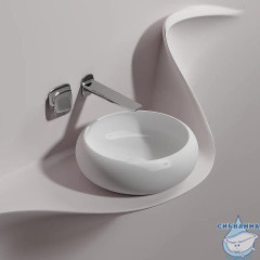  Раковина на столешницу 36 см Ceramicanova Element CN6050MW (белый матовый)