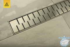 Дренажный трап для душа MCH Medium CH 350 M с решеткой