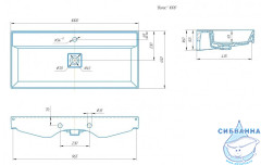 Мебельная раковина Aqwella Вилис 100 4610119205164