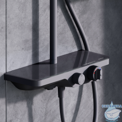 Душевая система Damixa Apollo 947760300 (черный матовый)