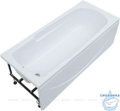 Акриловая ванна Aquanet Extra 160x70 с каркасом
