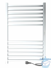 Полотенцесушитель электрический Indigo Attic (с таймером) 50х80 хром (с возможностью скрытого подключения, подключение R/L)